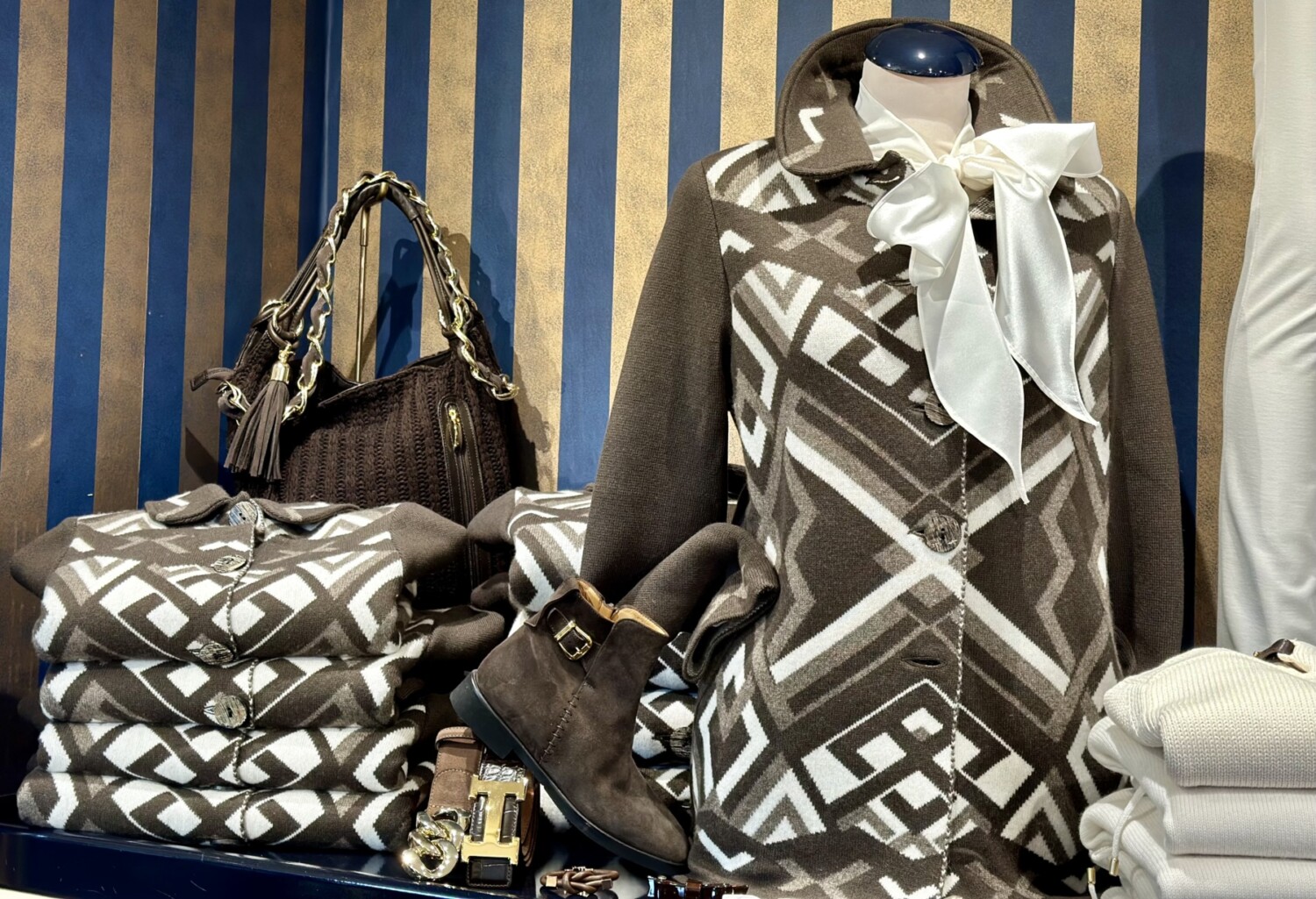 winter vest van foresti ook in grote maten verkrijgbaar