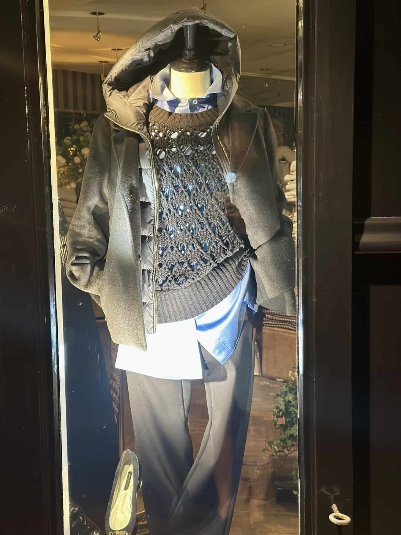 Marine Winter Jas Kort Met Capugon