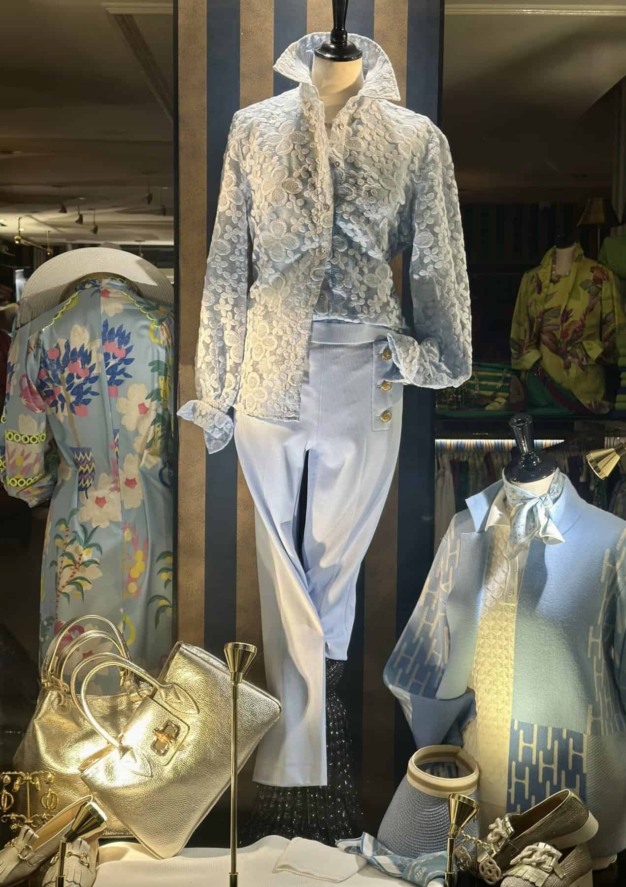 Van Laack Bleu Bloese Kant